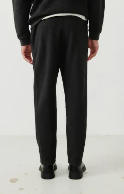 American Vintage Men'S Joggers Bobypark Charcoal Melange Store