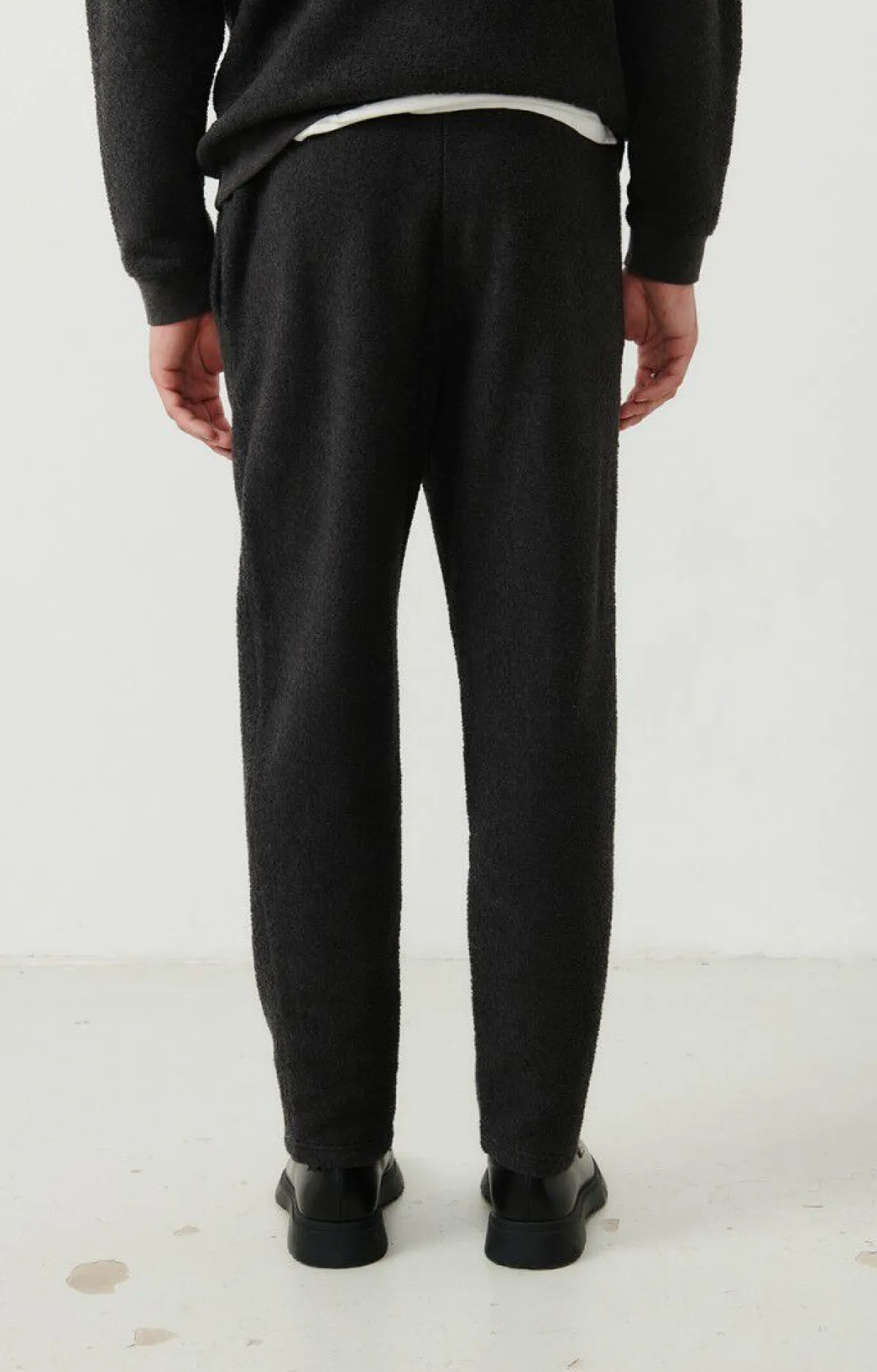 American Vintage Men'S Joggers Bobypark Charcoal Melange Store