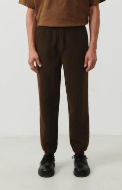 American Vintage Men'S Joggers Dadoulove Chesnut Tree Melange Hot
