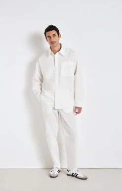American Vintage Men'S Joggers Hydway White Cheap