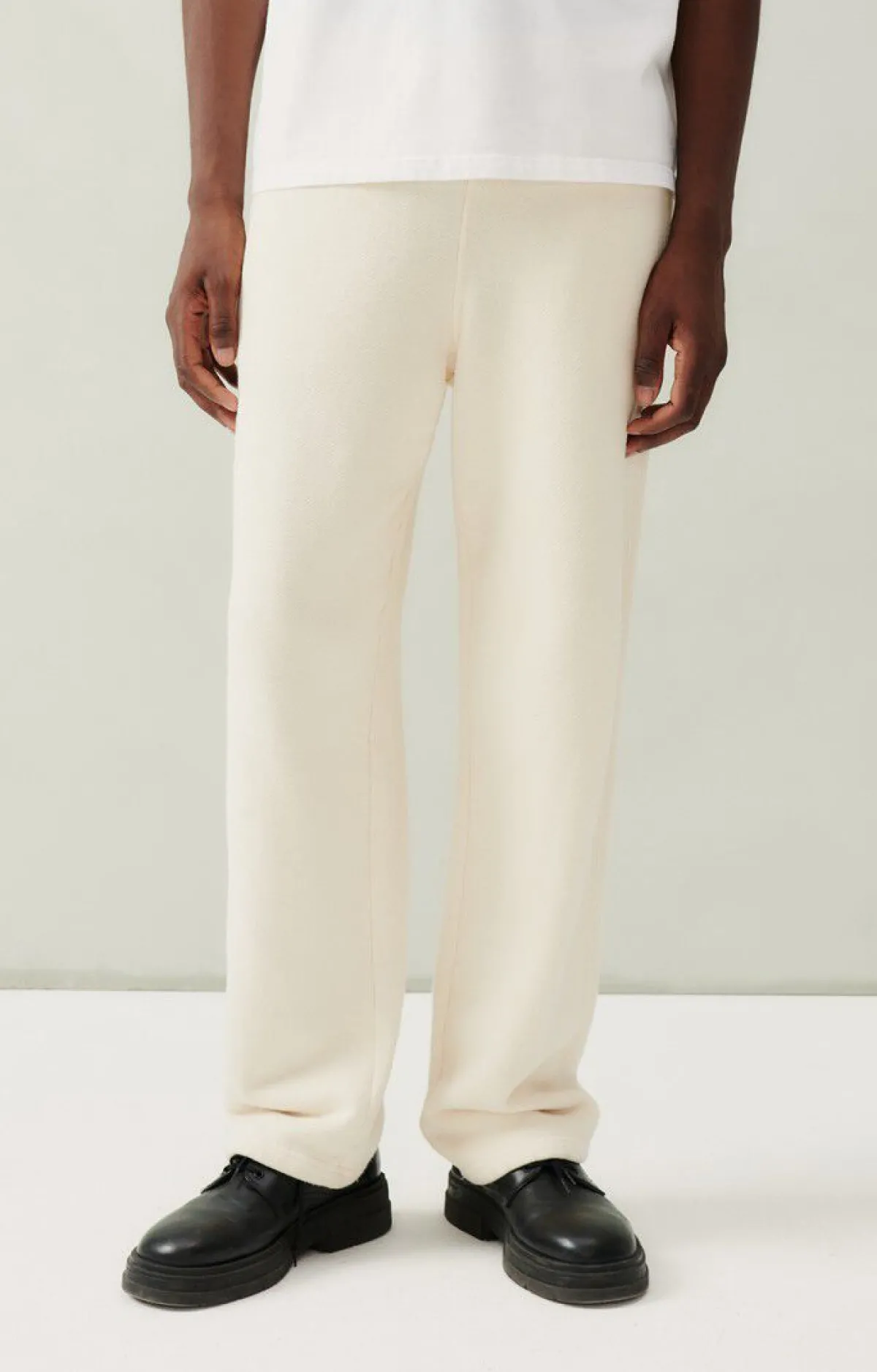 American Vintage Men'S Joggers Xybay Ecru Best