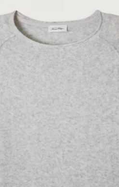 American Vintage Men'S Jumper Damsville Heather Grey Sale