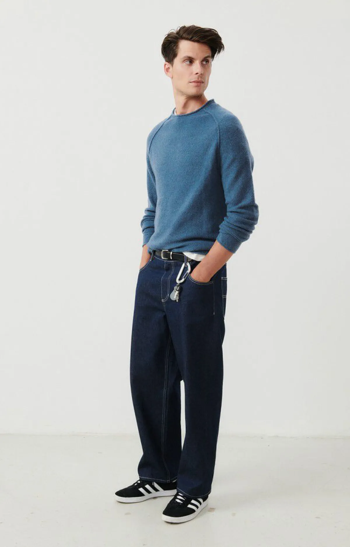 American Vintage Men'S Jumper Damsville Multimelange Neptune Outlet