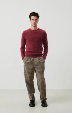 American Vintage Men'S Jumper Dazington Morello Cherry Multimelange Best Sale
