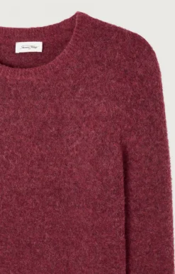 American Vintage Men'S Jumper Dazington Morello Cherry Multimelange Best Sale