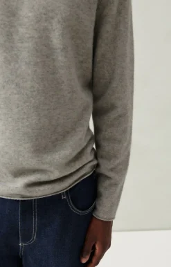 American Vintage Men'S Jumper Ducksbay Heather Grey Clearance