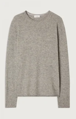 American Vintage Men'S Jumper Ducksbay Heather Grey Clearance