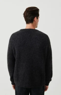 American Vintage Men'S Jumper East Charcoal Melange Cheap