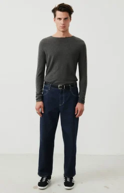 American Vintage Men'S Jumper Marcel Charcoal Melange Flash Sale