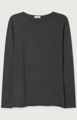 American Vintage Men'S Jumper Marcel Charcoal Melange Flash Sale