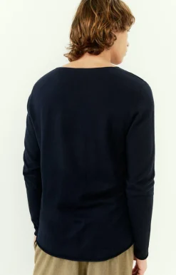 American Vintage Men'S Jumper Marcel Navy Shop