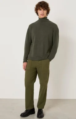 American Vintage Men'S Jumper Marcel Reptile Multimelange Sale