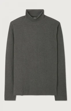 American Vintage Men'S Jumper Marcel Charcoal Melange Outlet