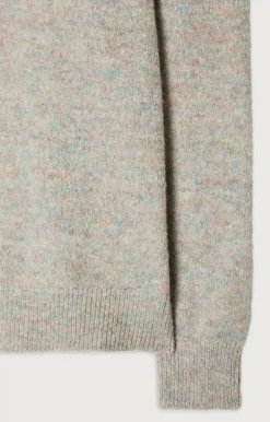 American Vintage Men'S Jumper Pyatury Grey Multimelange Cheap