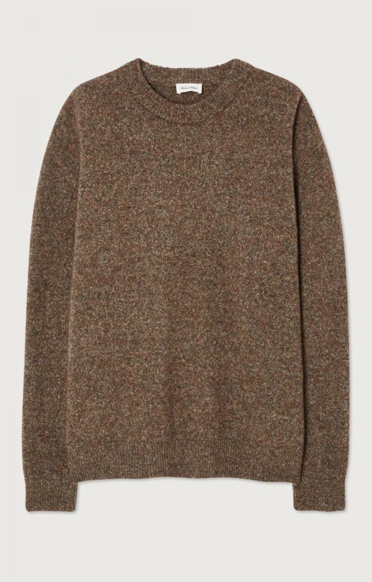 American Vintage Men'S Jumper Pyatury Brown Multimelange Online