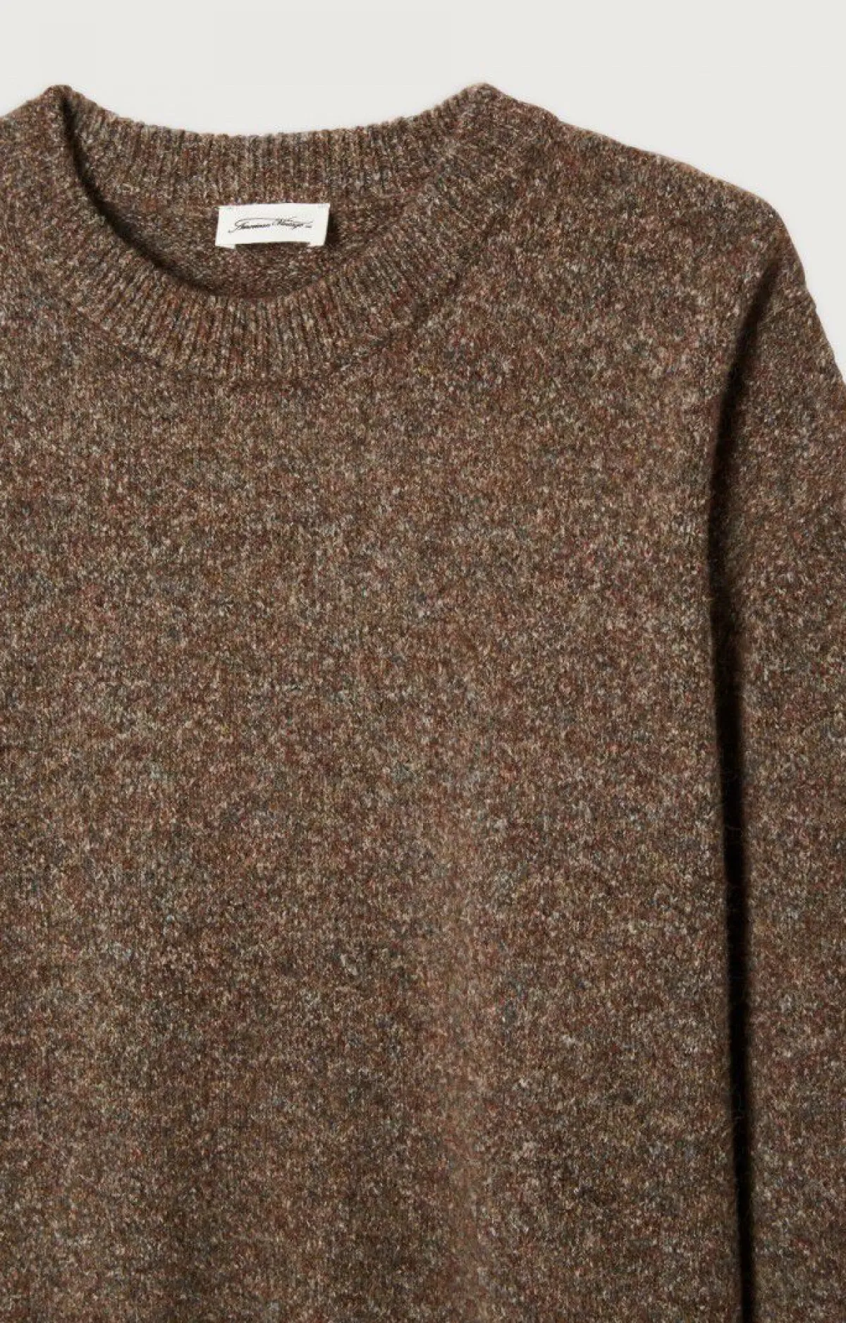 American Vintage Men'S Jumper Pyatury Brown Multimelange Online