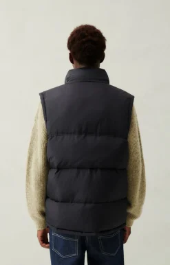 American Vintage Men'S Padded Jacket Zidibay Black Sale