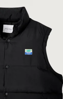 American Vintage Men'S Padded Jacket Zidibay Black Sale