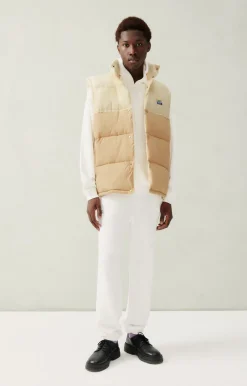 American Vintage Men'S Padded Jacket Zotcity Cream Store