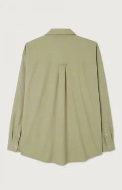 American Vintage Men'S Shirt Kabird Leaven Cheap