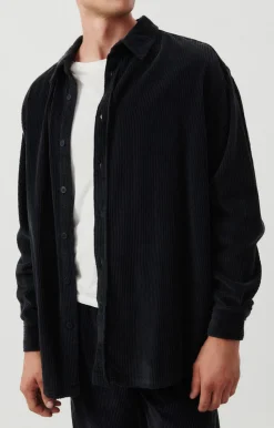 American Vintage Men'S Shirt Padow Carbon Store