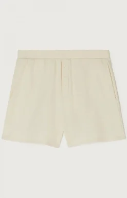 American Vintage Men'S Shorts Bobypark Ecru Best