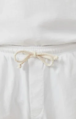 American Vintage Men'S Shorts Fizvalley White Fashion