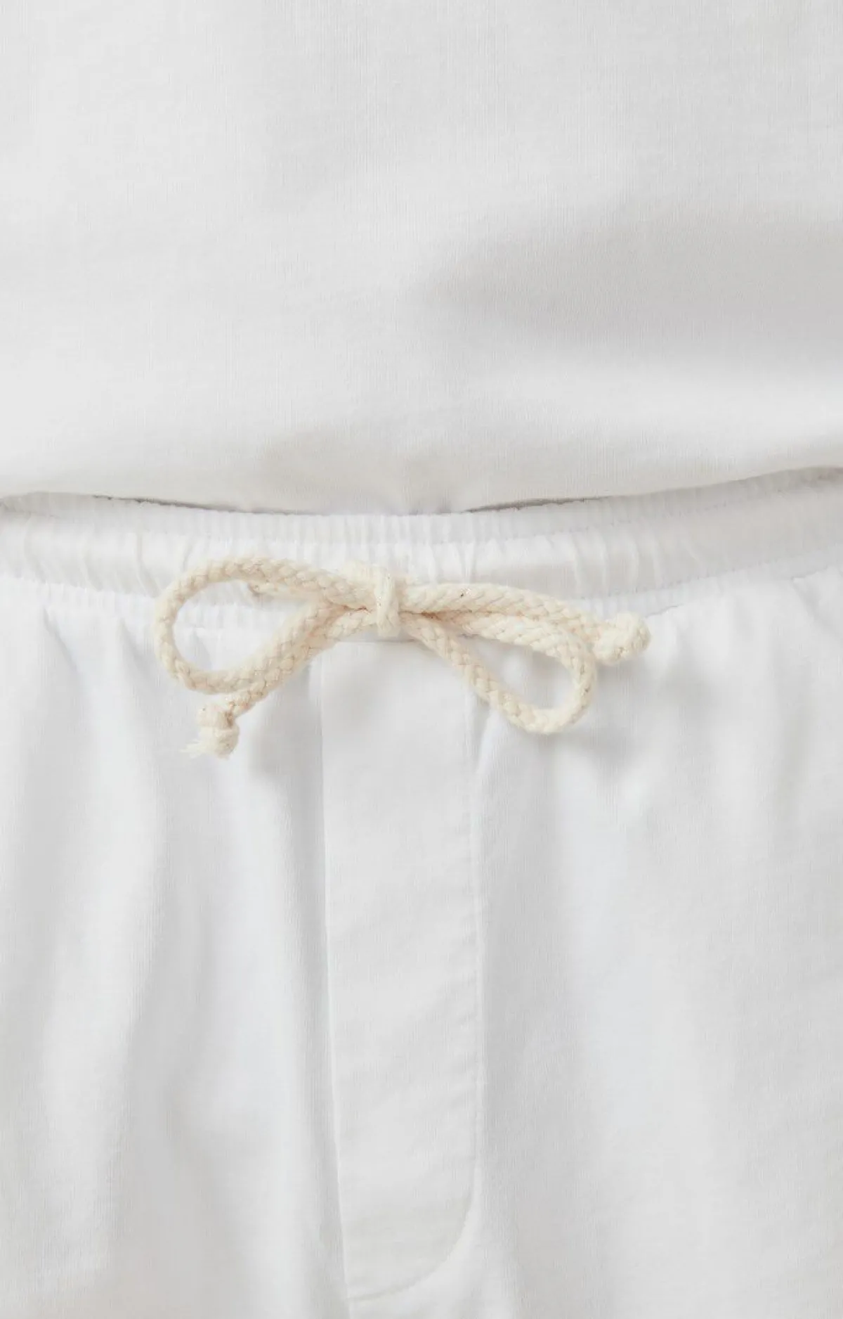 American Vintage Men'S Shorts Fizvalley White Fashion