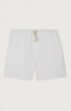 American Vintage Men'S Shorts Fizvalley White Fashion