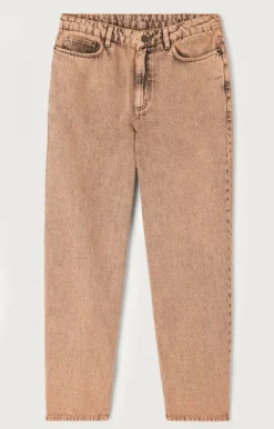 American Vintage Men'S Straight Jeans Blinewood Nude Overdyed Fashion