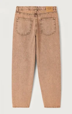 American Vintage Men'S Straight Jeans Blinewood Nude Overdyed Fashion