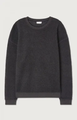 American Vintage Men'S Sweatshirt Bobypark Charcoal Melange Store