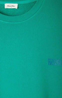 American Vintage Men'S Sweatshirt Izubird Vintage Mint Diabolo Best