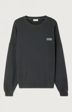 American Vintage Men'S Sweatshirt Izubird Carbon Vintage Cheap