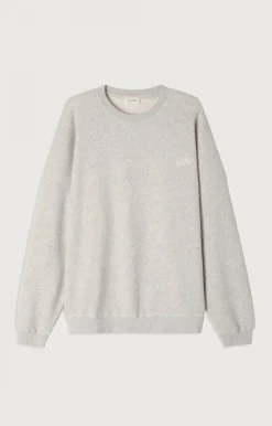 American Vintage Men'S Sweatshirt Kodytown Polar Melange Discount
