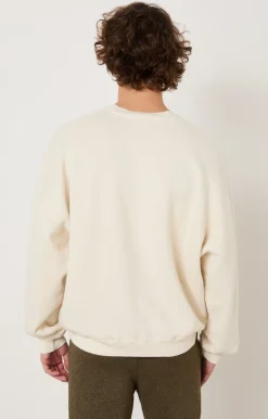 American Vintage Men'S Sweatshirt Xybay Ecru Shop