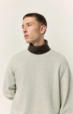 American Vintage Men'S Sweatshirt Yatcastle Heather Grey Store