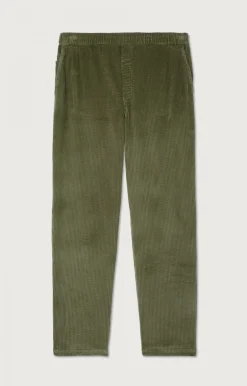 American Vintage Men'S Trouserspadow Khaki Vintage Fashion