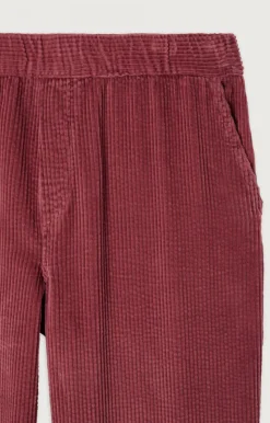 American Vintage Men'S Trouserspadow Canneberge Vintage Cheap