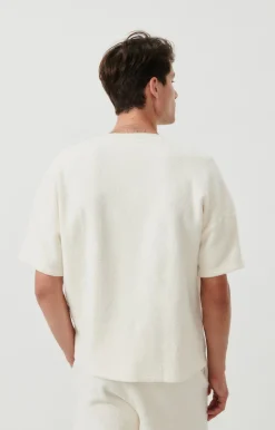 American Vintage Men'S T-Shirt Bobypark Ecru Best Sale