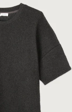 American Vintage Men'S T-Shirt Bobypark Charcoal Melange Cheap