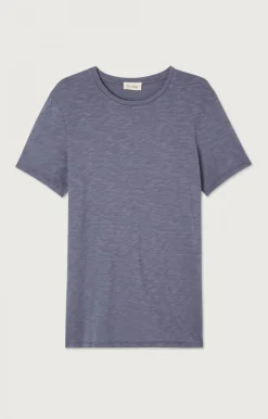 American Vintage Men'S T-Shirt Bysapick Mauve Grey Clearance