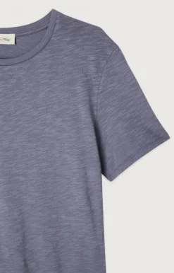 American Vintage Men'S T-Shirt Bysapick Mauve Grey Clearance