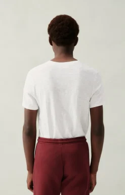 American Vintage Men'S T-Shirt Bysapick White Flash Sale