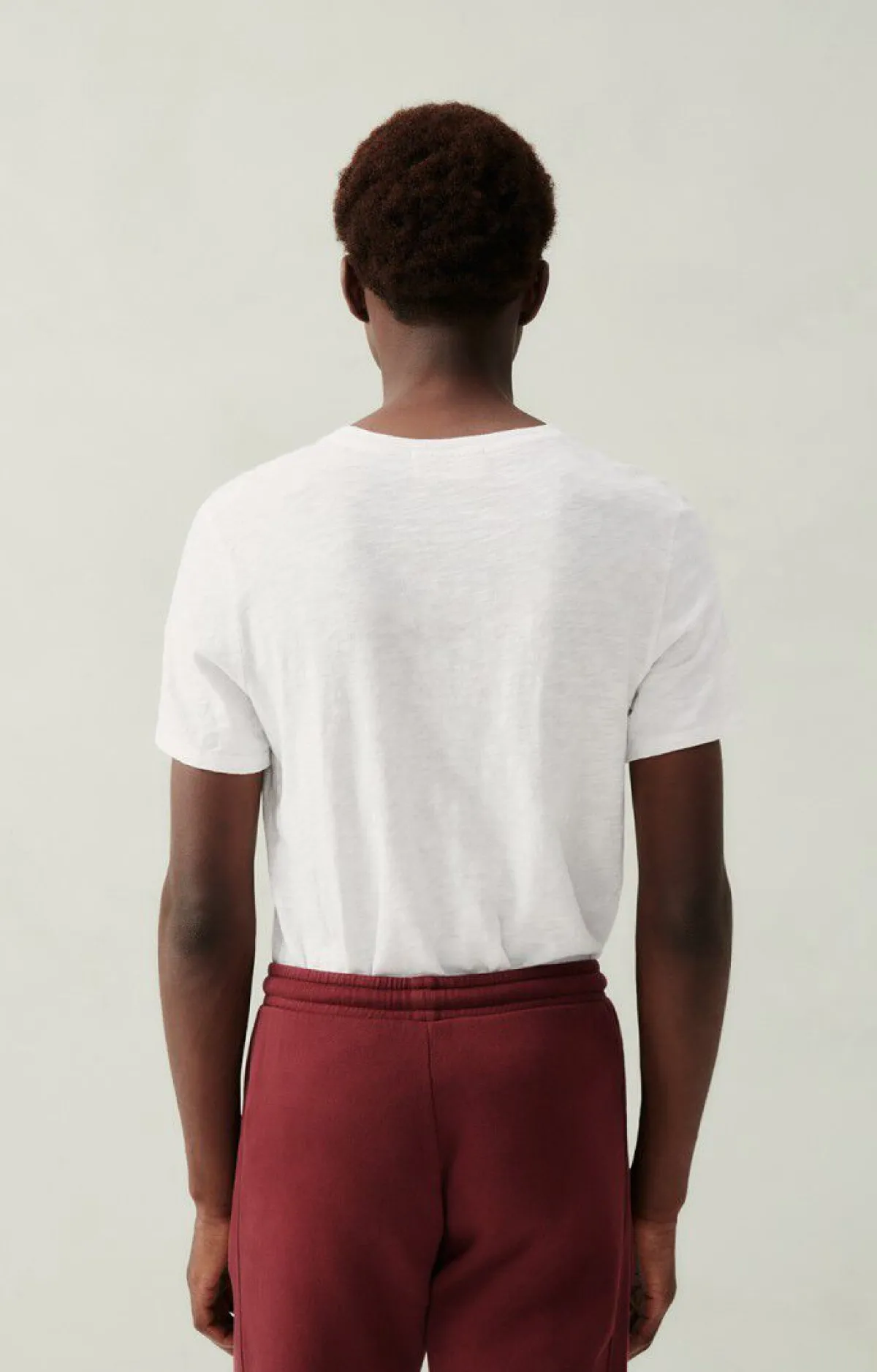 American Vintage Men'S T-Shirt Bysapick White Flash Sale