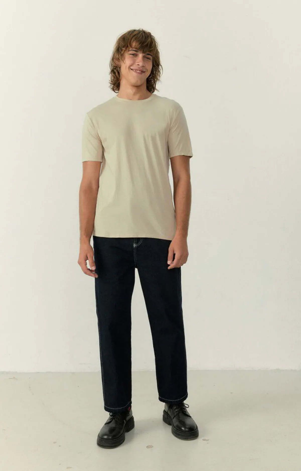 American Vintage Men'S T-Shirt Decatur Greige Cheap
