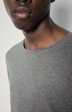 American Vintage Men'S T-Shirt Decatur Heather Grey Best