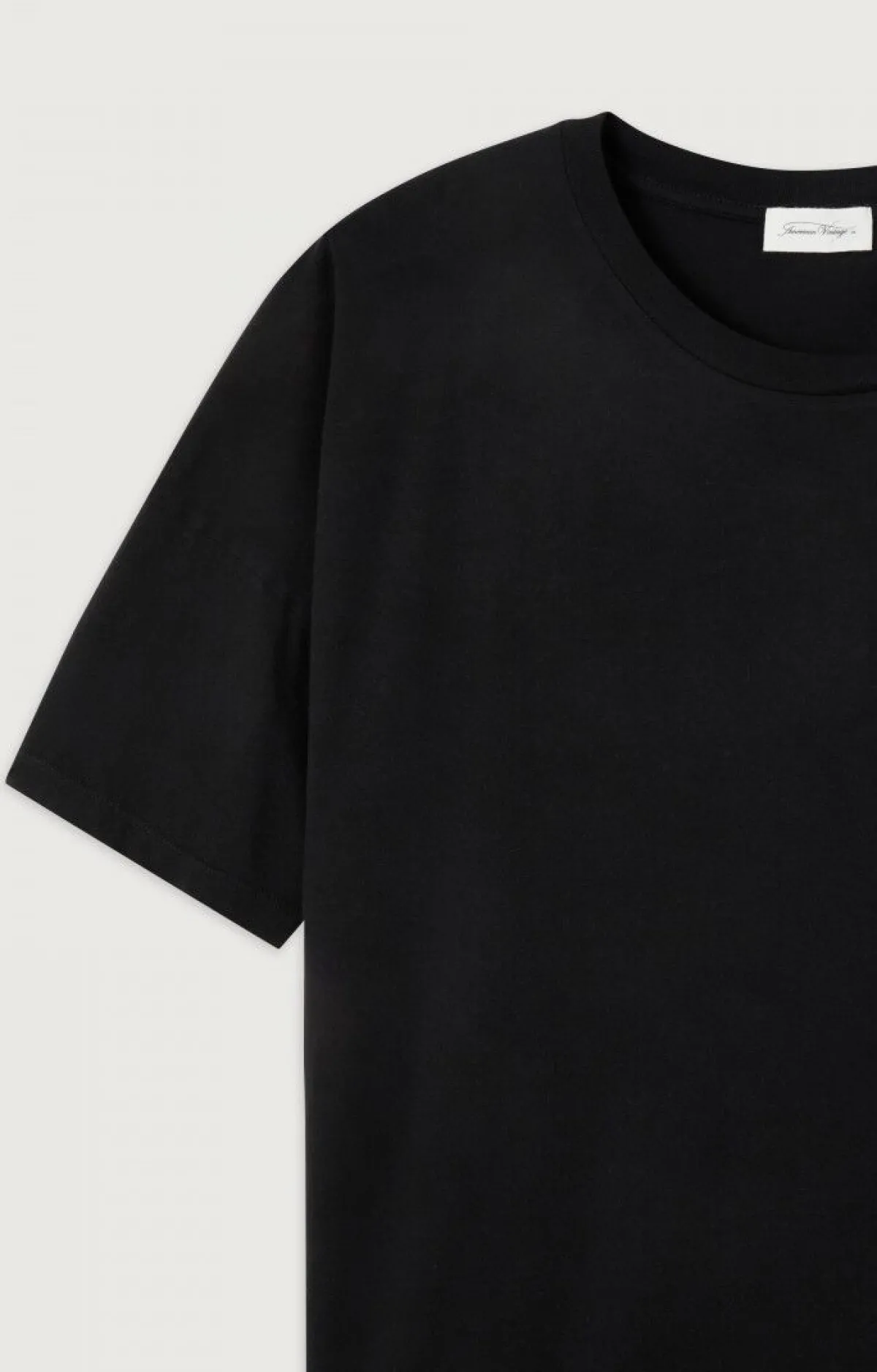 American Vintage Men'S T-Shirt Decatur Black Cheap