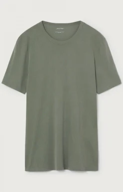 American Vintage Men'S T-Shirt Devon Vintage Olive Clearance