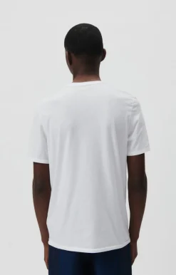 American Vintage Men'S T-Shirt Devon White Flash Sale